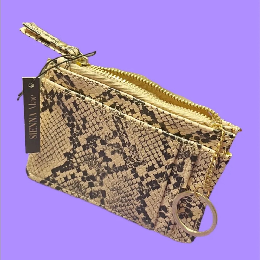 Sienna Mae Lennon Vegan Leather Card Wallet